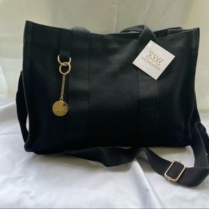 Leah Yard Designs Brooklyn Satchel Black